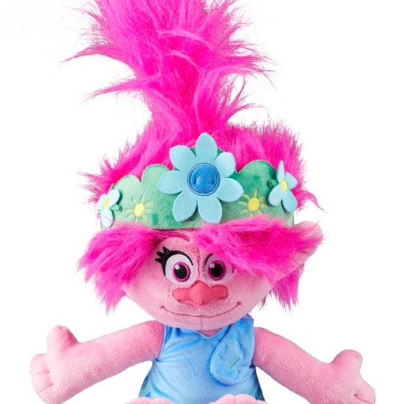 Universal Studios Trolls World Tour Queen Poppy 23” plush - Picture 2 of 6